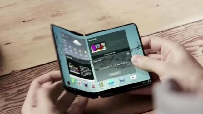 Samsung Foldable phone coming