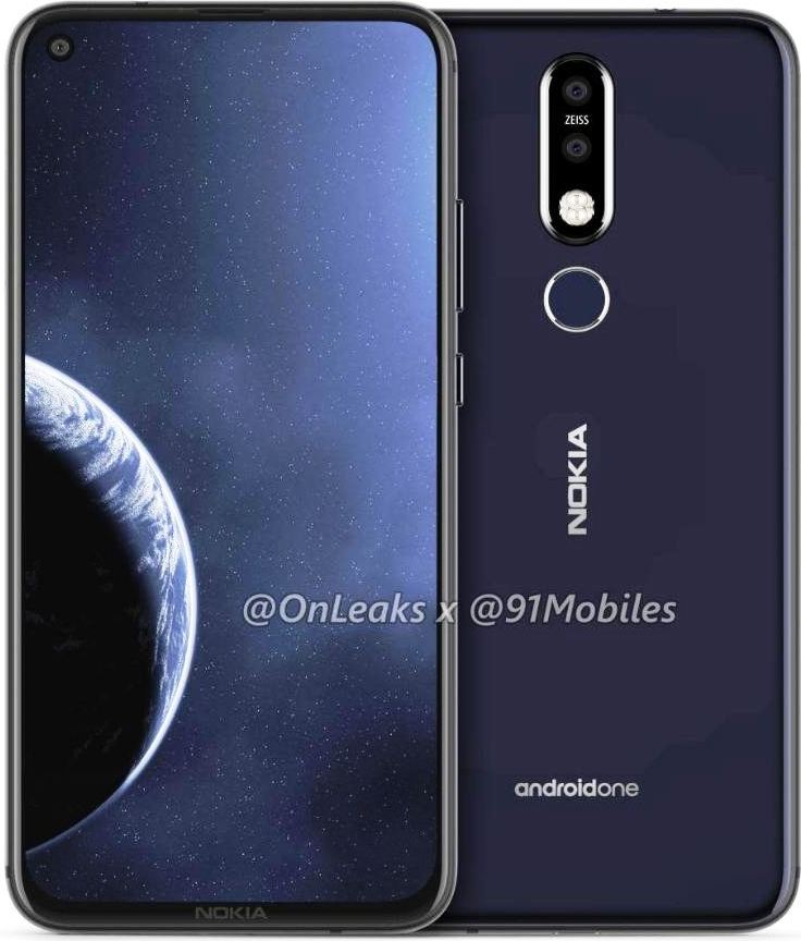 Nokia 8.1 Plus render leaks