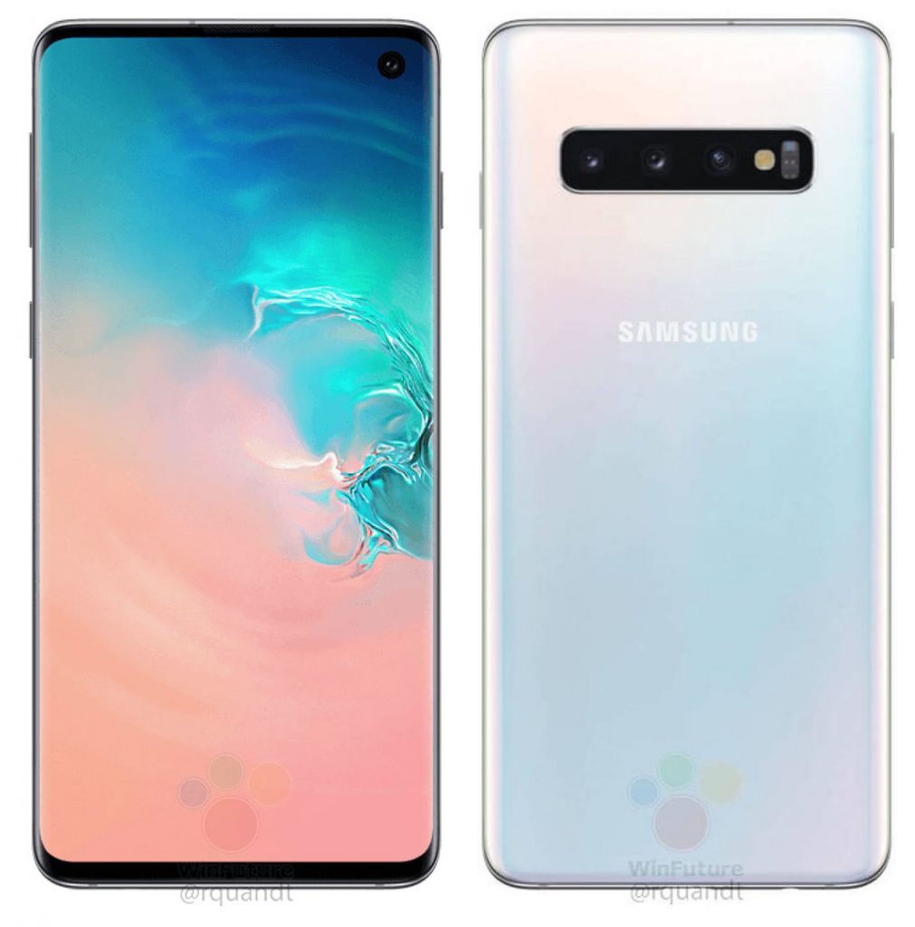 Samsung-Galaxy-S10 render reveals