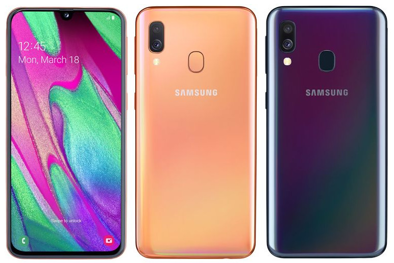 Samsung Galaxy A40 image leaked