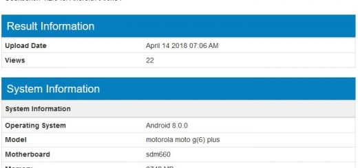 Moto G6 Plus spotted at Geekbench