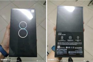 Xiaomi Mi 8 retail box leaked