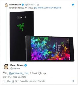 Razer Phone 2 leaks design