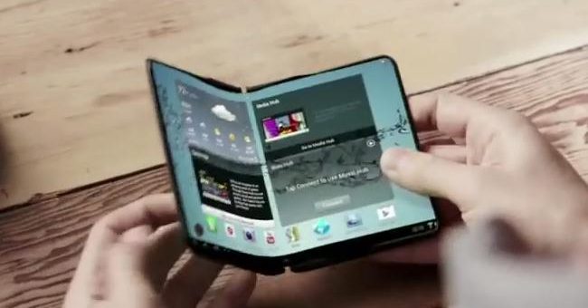 Samsung Foldable phone coming