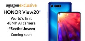 Honor View 20 India teaser released