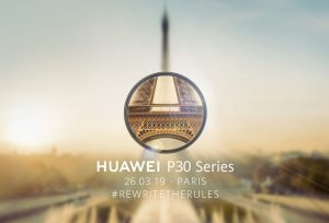 Huawei P30 invite sent