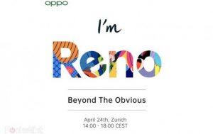 Oppo Reno invite sent